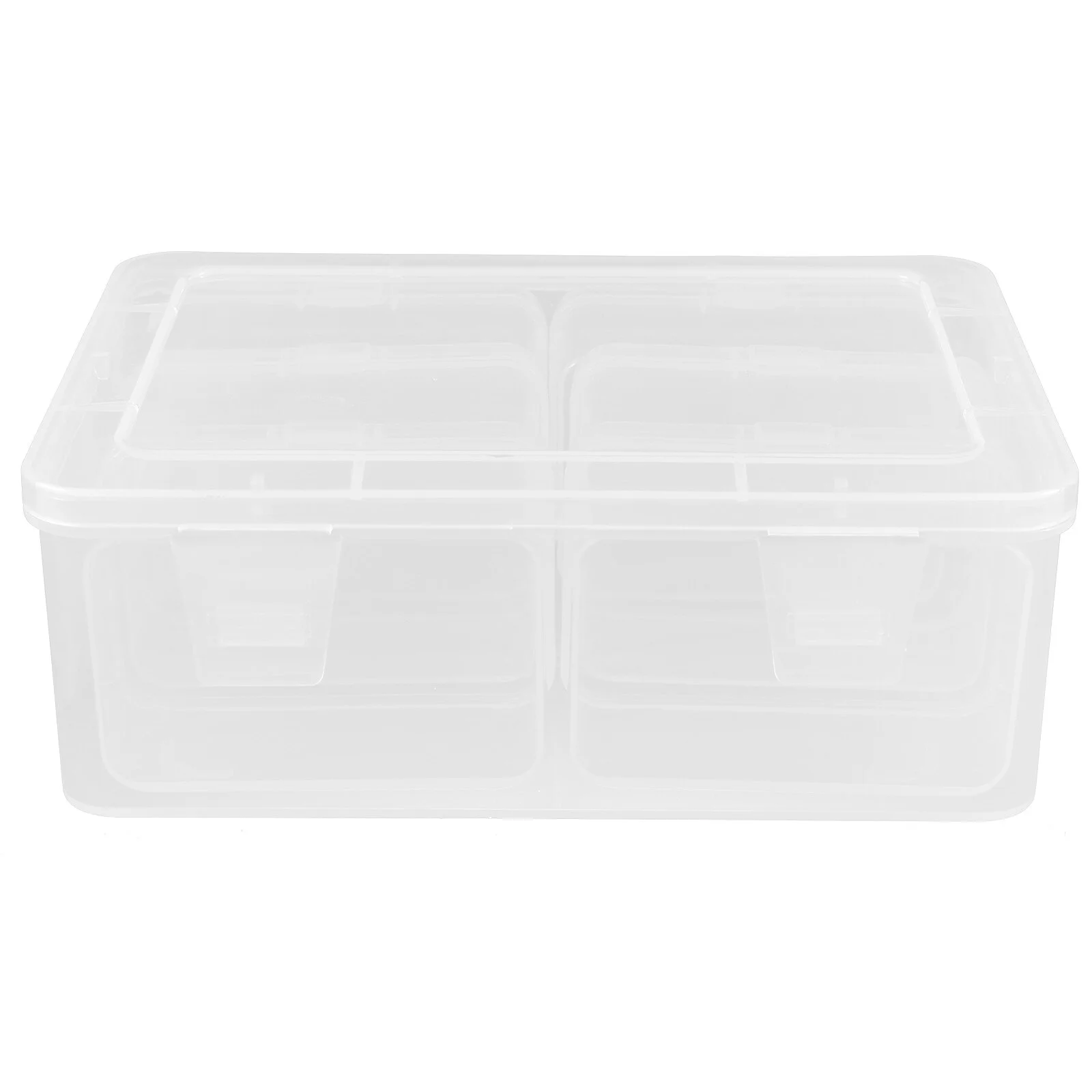 1 Set of Mini Jewelry Storage Box Organizing Bin Small Ear Backs Storage Organizer