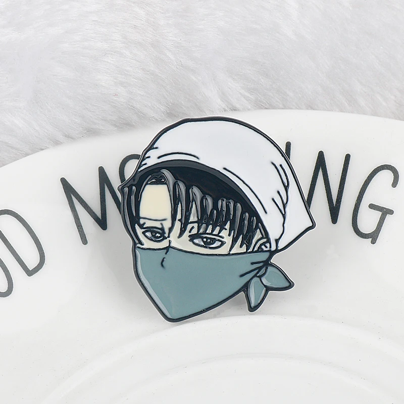 

Jewelry Pin Badge Brooches Bag Attack On Titan Lapel Pins Stationary Guard Scouting Legion Trainee Squad Military Police Anime