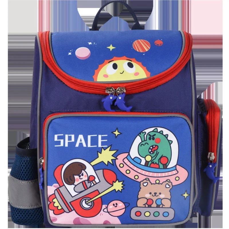 Primary Girl Boy Astronaut Dinosaur Cartoon Backpacks New Children Cute Small Schoolbags for Students Grade 1-3 All-match Hot