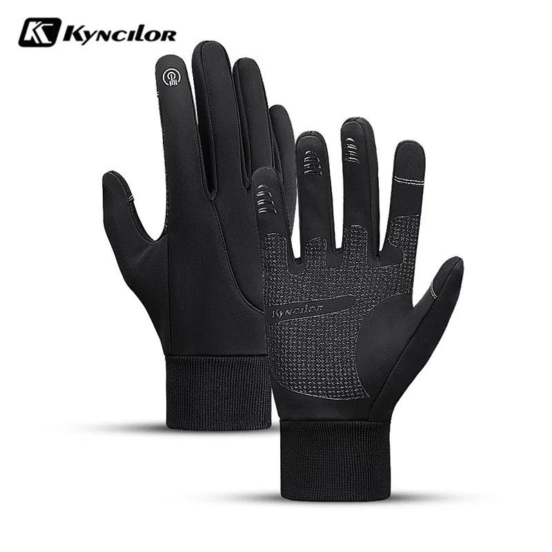 Men Women Winter Gloves Waterproof Warm Thermal Fleece Gloves Antislip Touch Screen Outdoor Sports Running Ski Snowboard Gloves