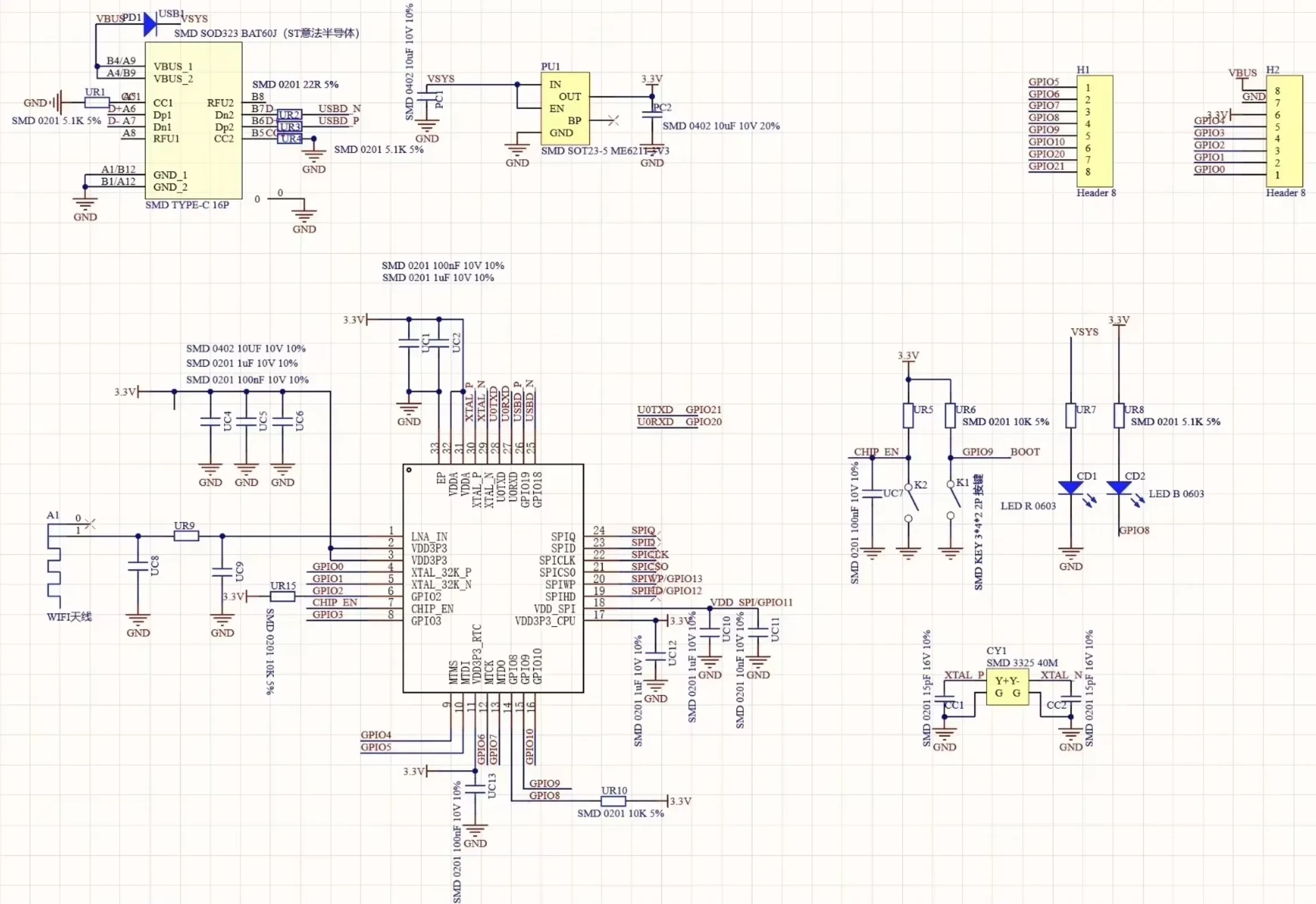 Плата для разработки ESP32-C3 Super Mini с антенной 2.4G, WiFi+BT 5.0 для IoTArduino (2 комплекта) (art.: 3920d97cb6cdc) - 3920d97cb6cdc