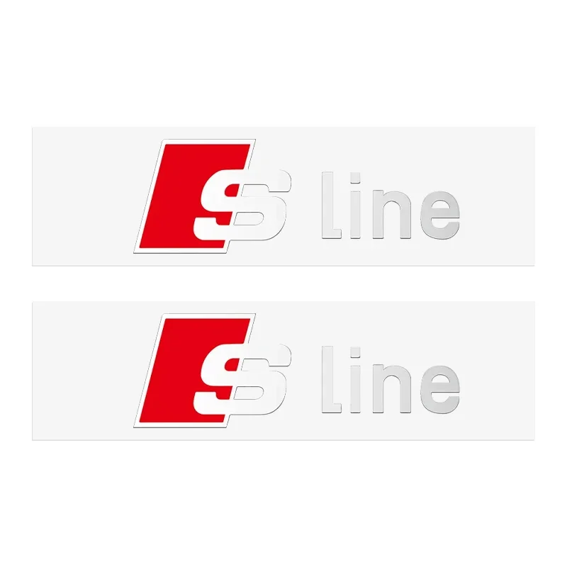 

2 шт. автомобильная наклейка на боковую кузовную авто виниловую пленку, персонализированные наклейки для Audi Sline A1 A3 A4 A5 A6 A7 A8 Q2 Q3 Q5 Q7 Q8 TT S1