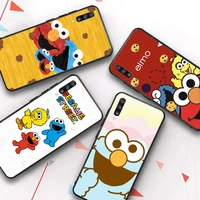 sesame street phone case for samsung a51 a30s a52 a71 a12 for huawei honor 10i for oppo vivo y11 cover