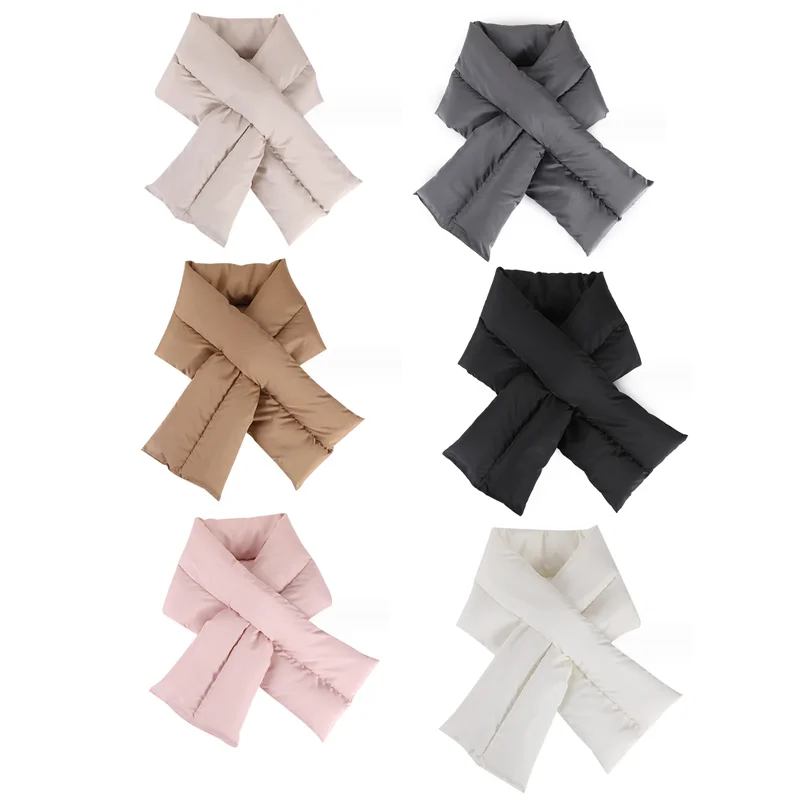 

New Autumn and Winter Scarf Women's Men's Solid Warm Scarf