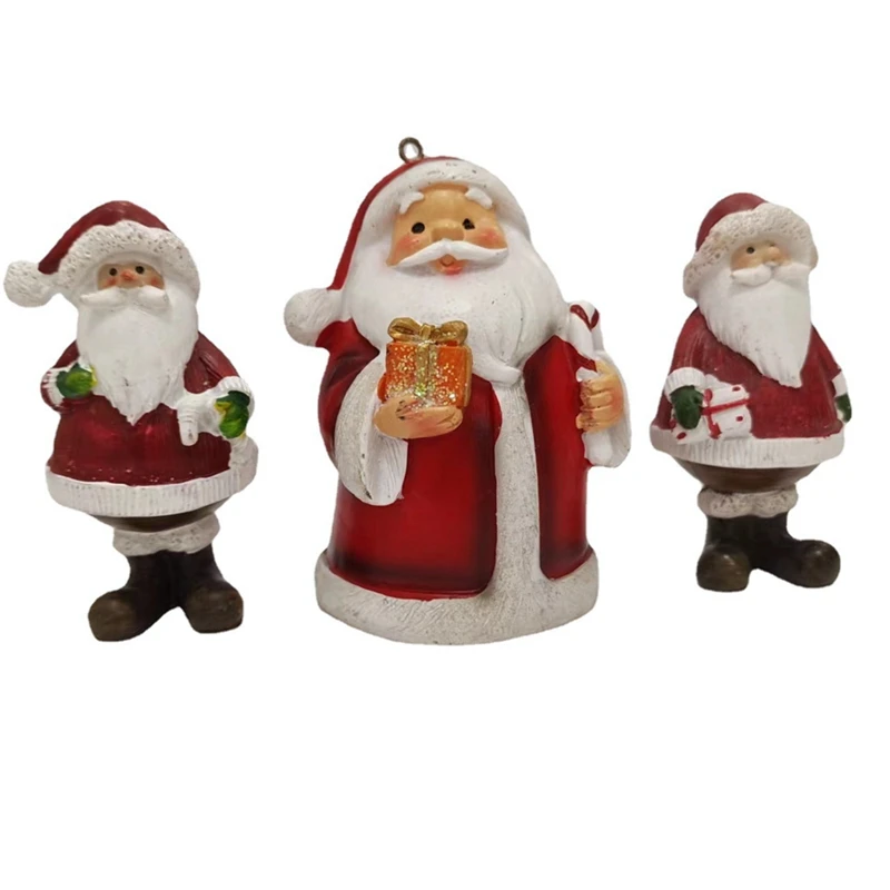 

Christmas Santa Claus Statues Christmas Decorations Figurines For Christmas Home Decor Table Ornaments