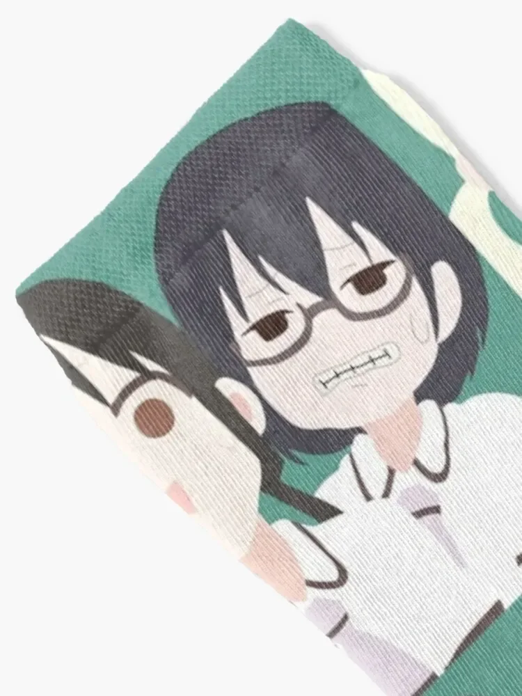 Чулки Asobi Asobase мужские и женские милые художественные носки без линий упрощенного