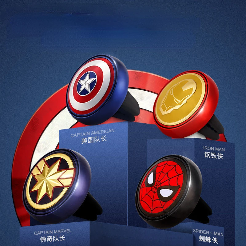 

Gigi American Marvel Marvel Car Aromatherapy Iron Man Ointment Spider-Man Air Outlet Ointment Car Accessories Car Decoration