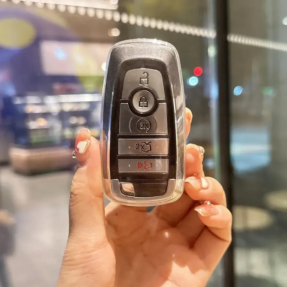 

Новый чехол для автомобильного ключа из ТПУ для Ford Fusion Mustang Explorer F150 F250 F350 EcoSport Edge S-MAX Ranger Lincoln Mondeo, аксессуары