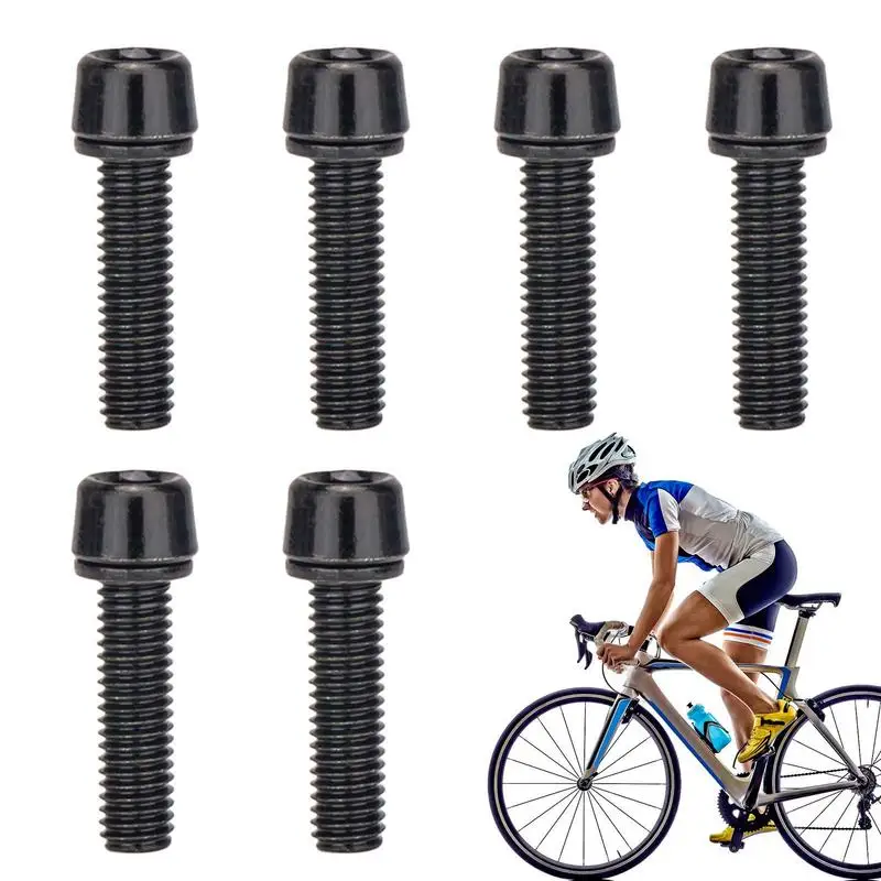 

Bicycle Stem Screws Stainless Steel Riser Fixed Screws High Strength Fixing Tool For Mountain Bikes Road Bikes And City Bikes