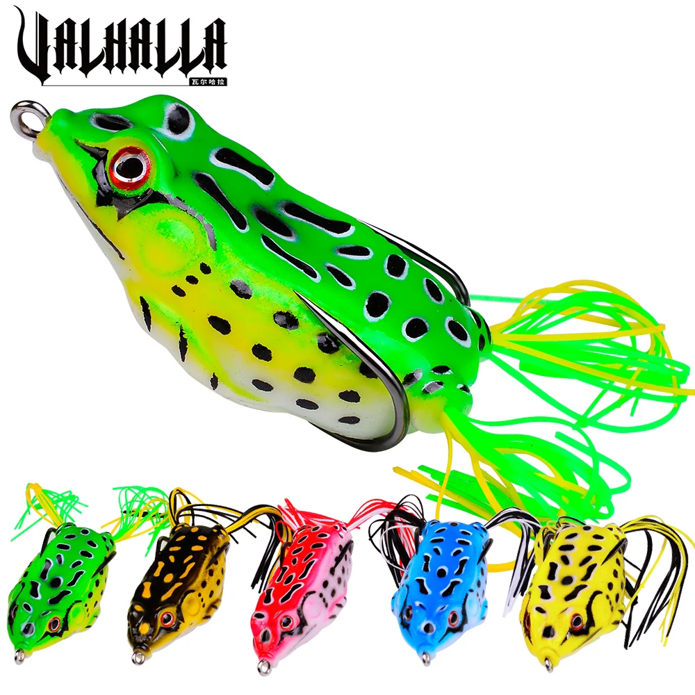 

1 шт., рыболовная приманка-лягушка VALHALLA, искусственная, 13 г, 17 дюймов