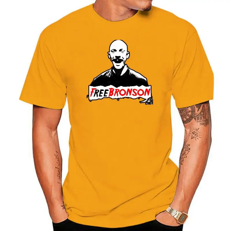 

one yona Acab T Shirt Free Charles Bronson V2 T-Shirt Short Sleeve Printed Tee Shirt Awesome 4xl Beach Male Cotton Tshirt