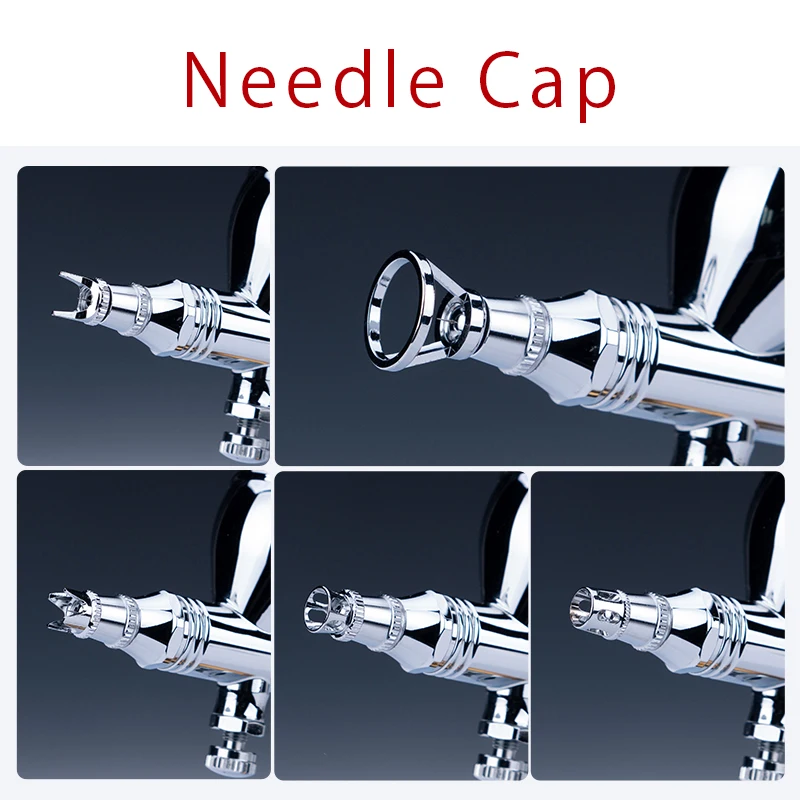 Аэрограф для рисования Краскораспылитель с плоским лотосом фиксированным