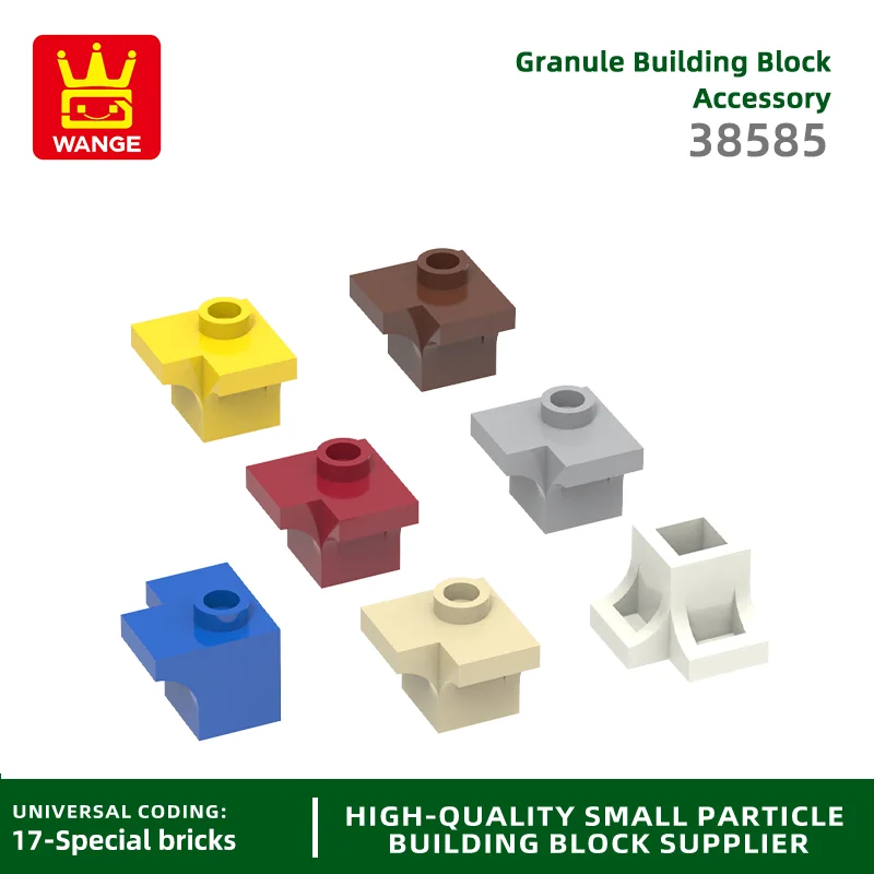 Конструктор WANGE 38585 100 г/174 шт. свод 2x2 угловой конструктор MOC совместим с кирпичами