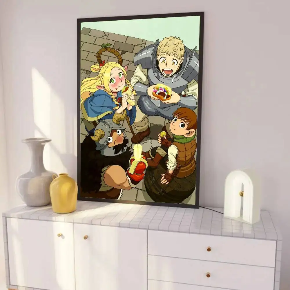 Фото Постеры с комиксами D-Dungeon Meal Food для гостиной, бара, кафе, качественные холщовые картины в винтажном стиле, комикс-арт, декор для дома, настенные изображения №5
