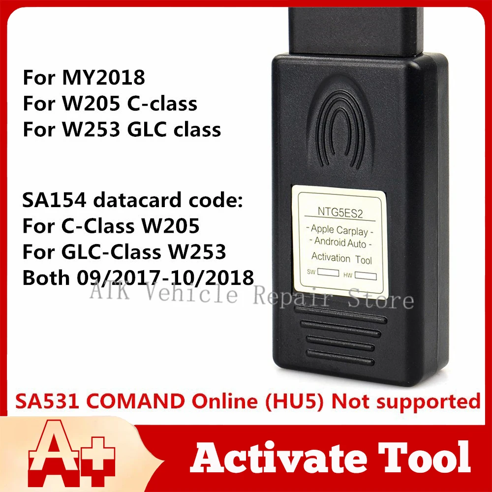 Диагностический инструмент активации NTG5ES2 2018 Apple CarPlay Android автоматический Me-rcedes