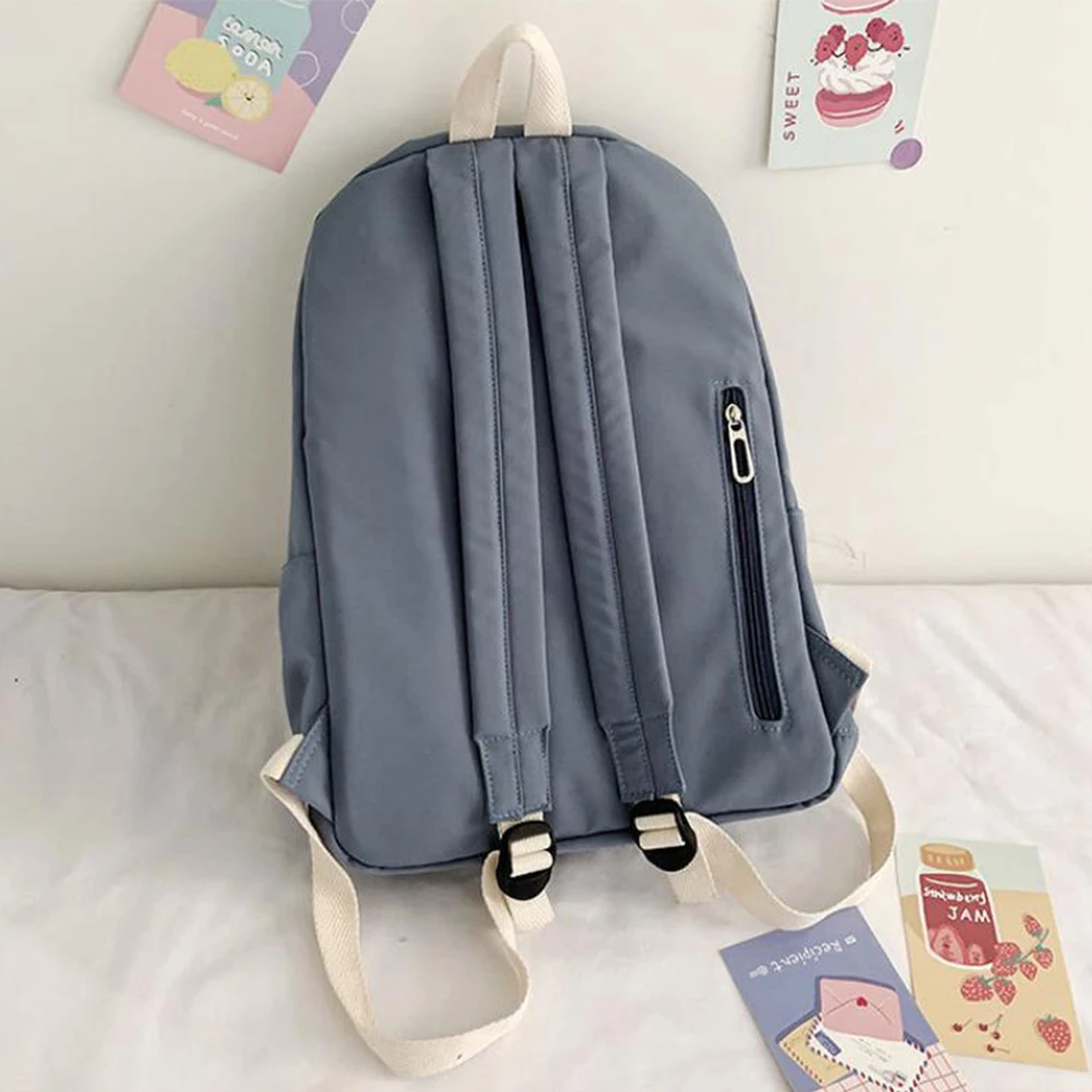 TINYAT Cute Women's Backpack Book Toy School Bags For Girls Doll Decoration Fashion Backpacks High Quality Laptop Bag Mochila