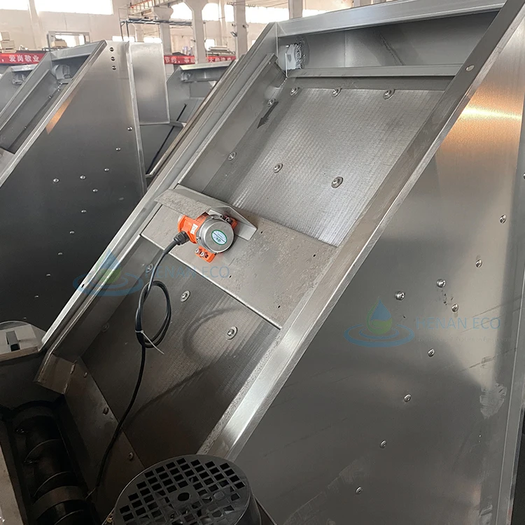 Винтовой пресс машина для обезвоживания отходов животных сепаратор твердой