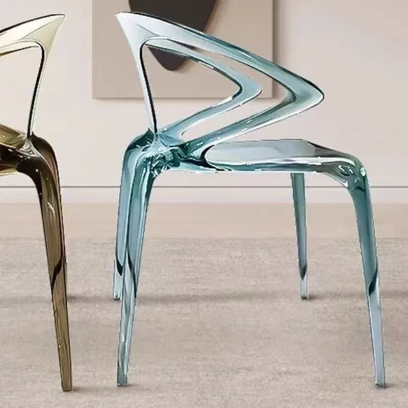 Компьютерные портативные дизайнерские Элегантные пластиковые стулья для