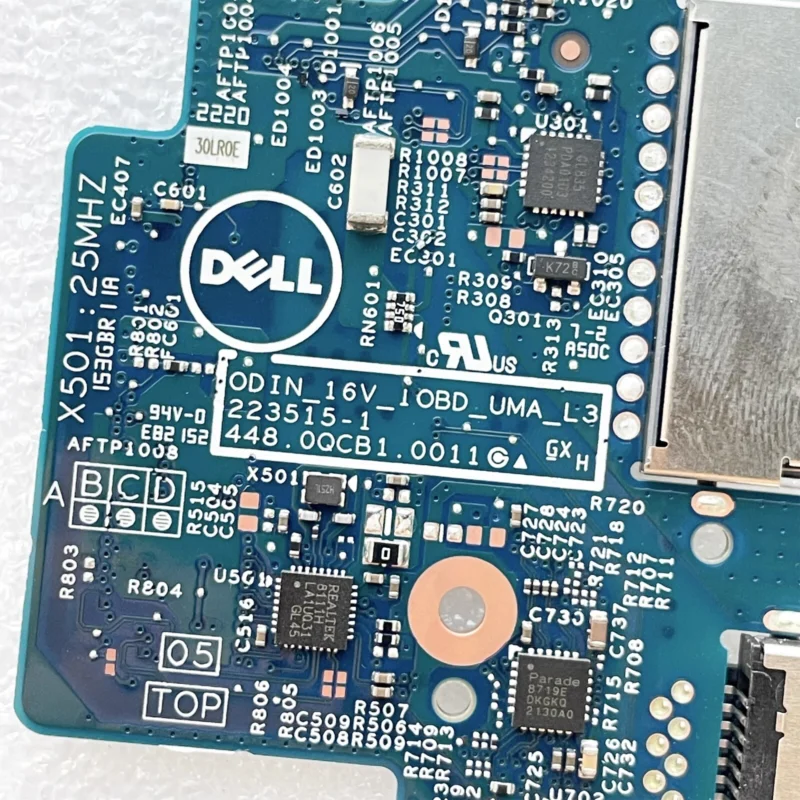 WYORESY Новый USB аудио устройство чтения карт RJ45 ODIN 16 В плата ввода-вывода UMA для Dell