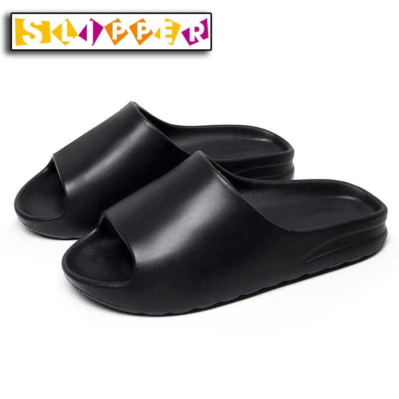 

Slippers for women Slippers for women Men's summer indoor beach slippers EVA high soled sandals soft trendy slippers non slip