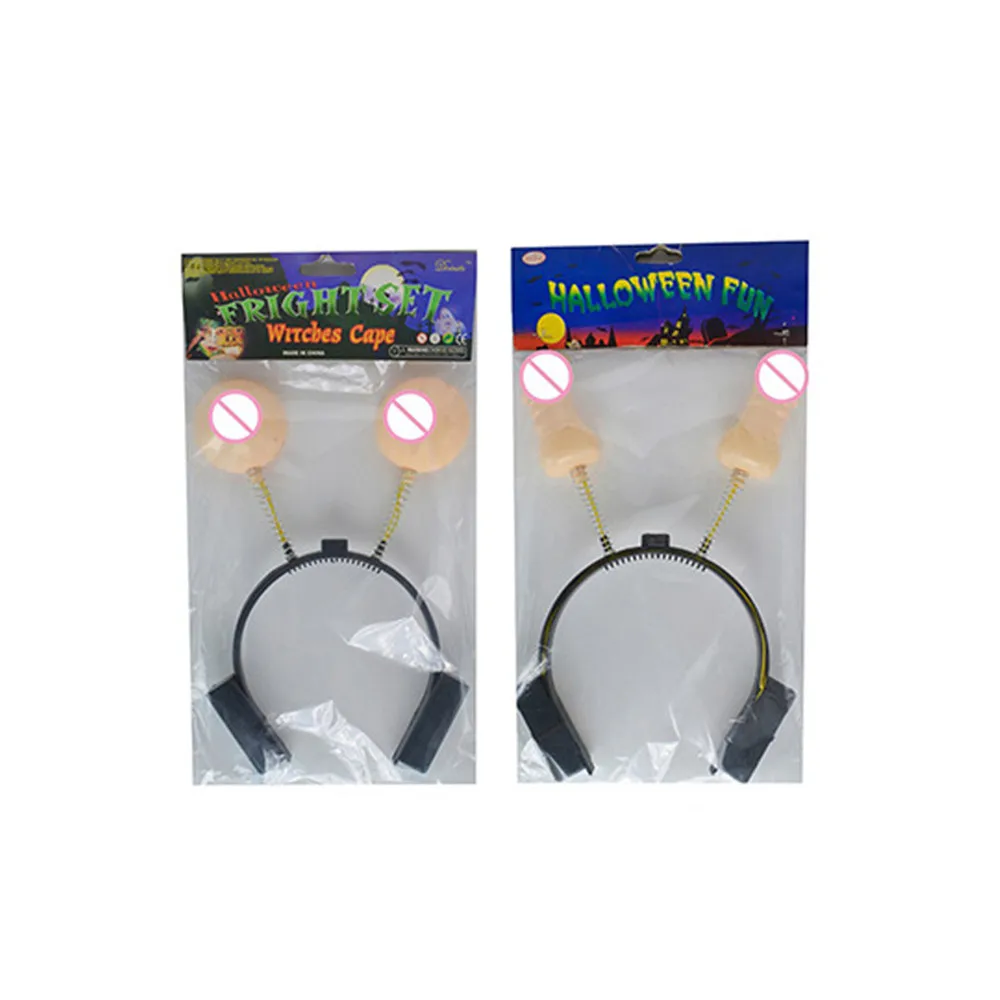 1 шт. розовая забавная тиара в форме пениса для невесты головная повязка волос