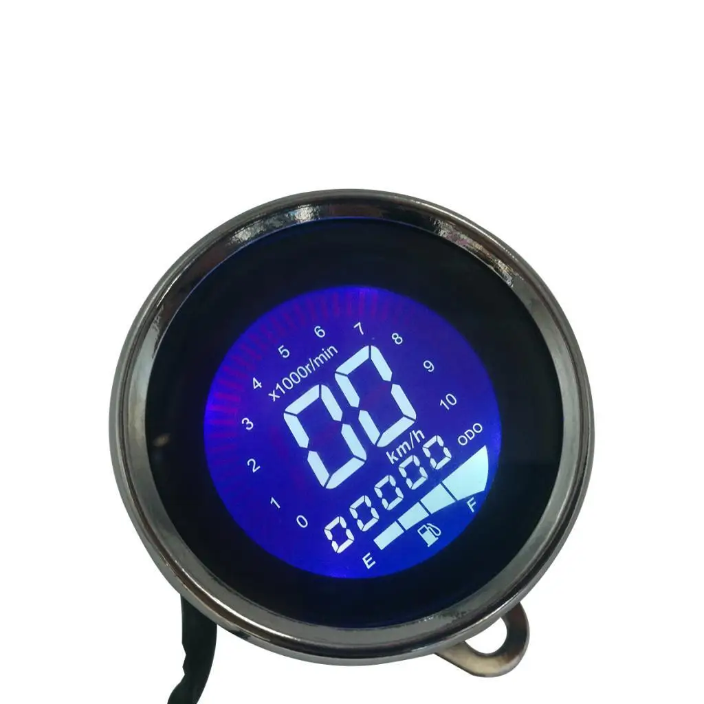 

12V Tachometer Speedometer Odometer Fuel Level Gauge for Motorcycle
