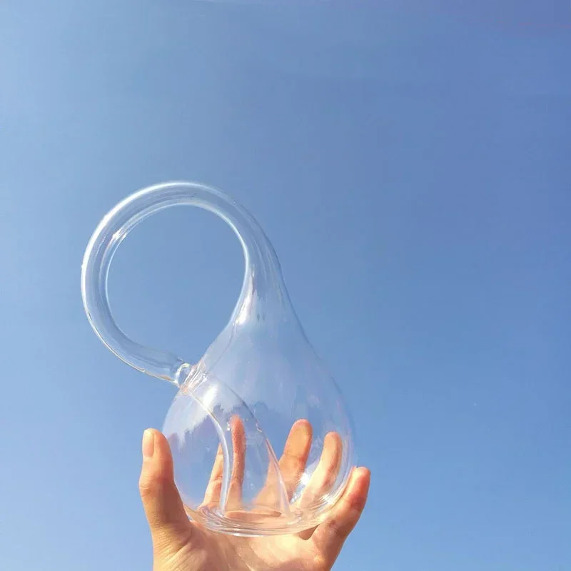 Миниатюрные прозрачные утолщенные бутылочные украшения заполненные водой