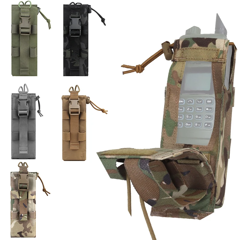 

Тактическая Сумка для портативной рации, сумка для охоты, аксессуаров для страйкбола, радио, рандомное хранение, военные Чехлы для инструментов для пеших прогулок, кемпинга, рыбалки
