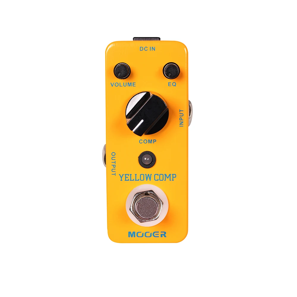 

MOOER Yellow Comp Optical Compressor Guitar Effect Pedal True Bypass Full Metal Shell Pedal Electric Guitar Parts & Accessories