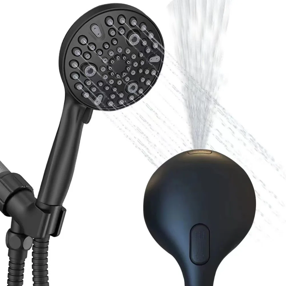 

Shower Hose Handheld Shower Head Multifunctional Hand Shower Shower Head Spray 10-Spray Functions Adjustable High Pressure
