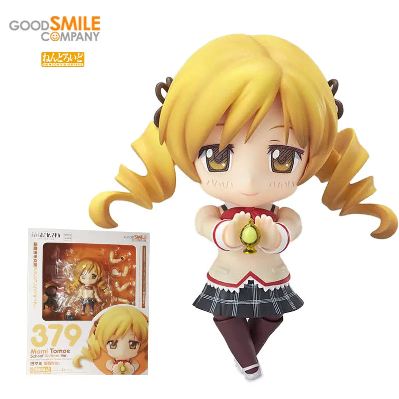 

УГК хорошая улыбка NENDOROID 379 Шарлотта МАМИ Томоэ пуэлла маги Мадока MAGICA Униформа Ver ПВХ экшн-фигурка аниме модель игрушки подарок