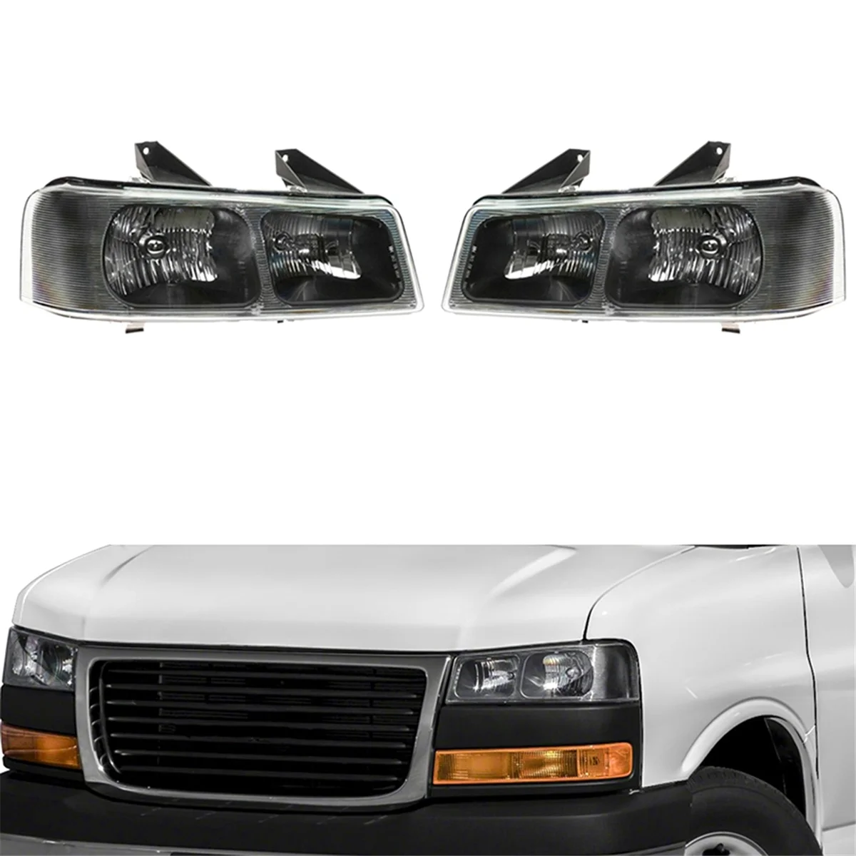 Фара для Chevrolet Express 1500 2500 3500 GMC Savana Van 2003-2019