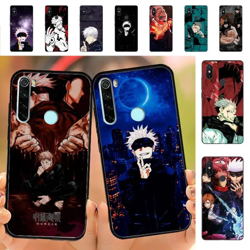 

Anime Jujutsu Kaisen Phone Case for Redmi Note 8 7 9 4 6 pro max T X 5A 3 10 lite pro