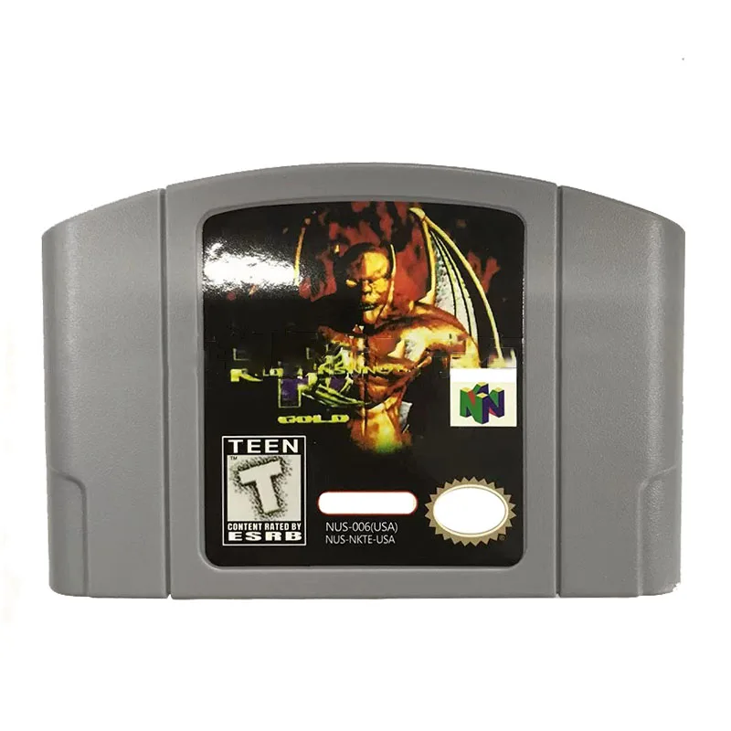 

Batman Killer Instinct gold N64 Game Card Series American Edition and Japanese Animation Superior Quality Toys Gifts.