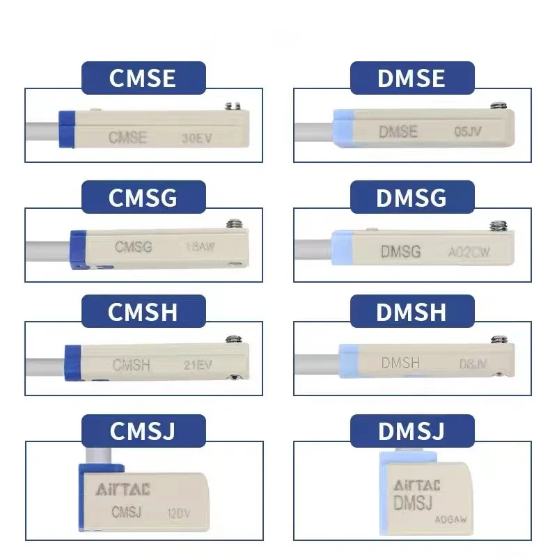 Бесконтактный переключатель воздушного цилиндра D-A93 D-Z73 D-A73 D-A54 D-C73 D-M9B D-M9N D-M9BV D-M9NV