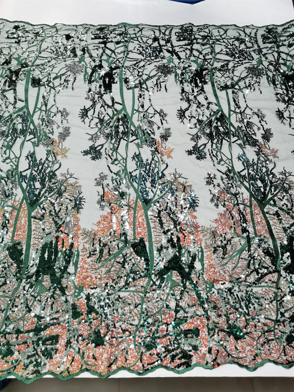 Акция французская Тюлевая кружевная ткань