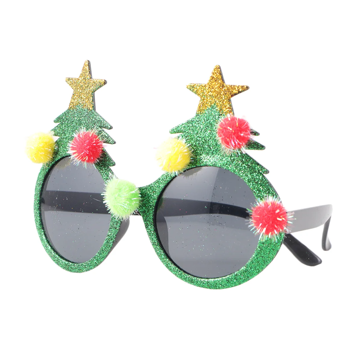 

Christmas Glasses Tree Eyeglassesparty Eyewear Frame Novelty Eyeglass Cosplay Prop Costume Holiday Santa