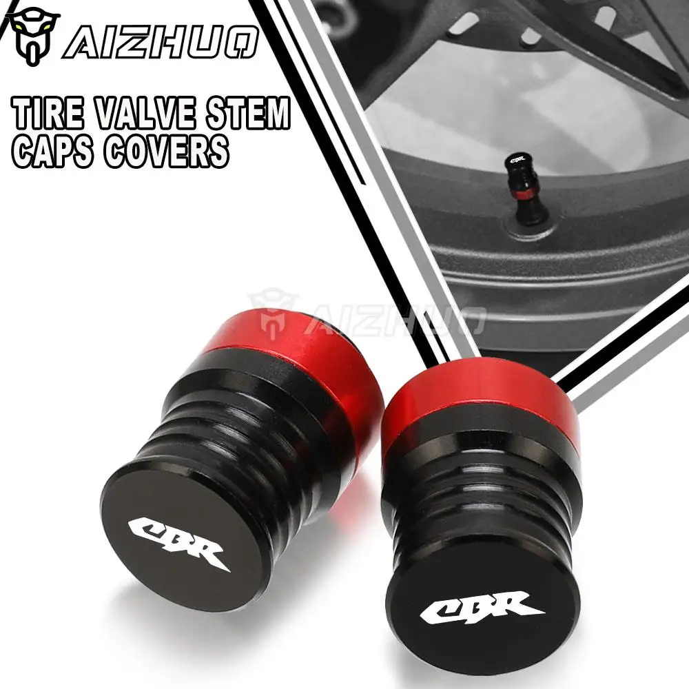 

Motorcycles Wheel Tire Valve Stem Caps Airtight Covers For Honda CBR400 NC23 NC29 1986-1994 CBR 400 1993 1992 1991 1990 1989