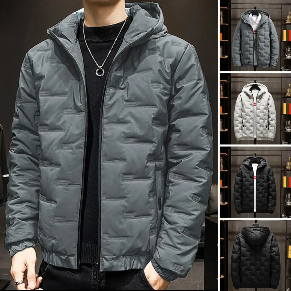

Men's Winter Coat Plus Size Fashion Fall Down Coat Warm Clothing Men's Parka Sweatwear Winter Jacket Men