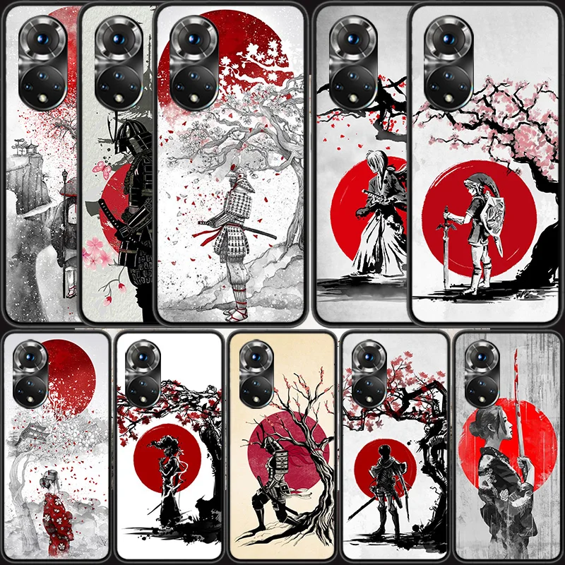 

Hot Japanese Anime Samurai Phone Case For Huawei P Smart 2021 Y5 Y6 Y7 Y9 Honor 50 20 Pro 10 10I 9 9X Y9S 8 8A 8X 8S 7S Cover