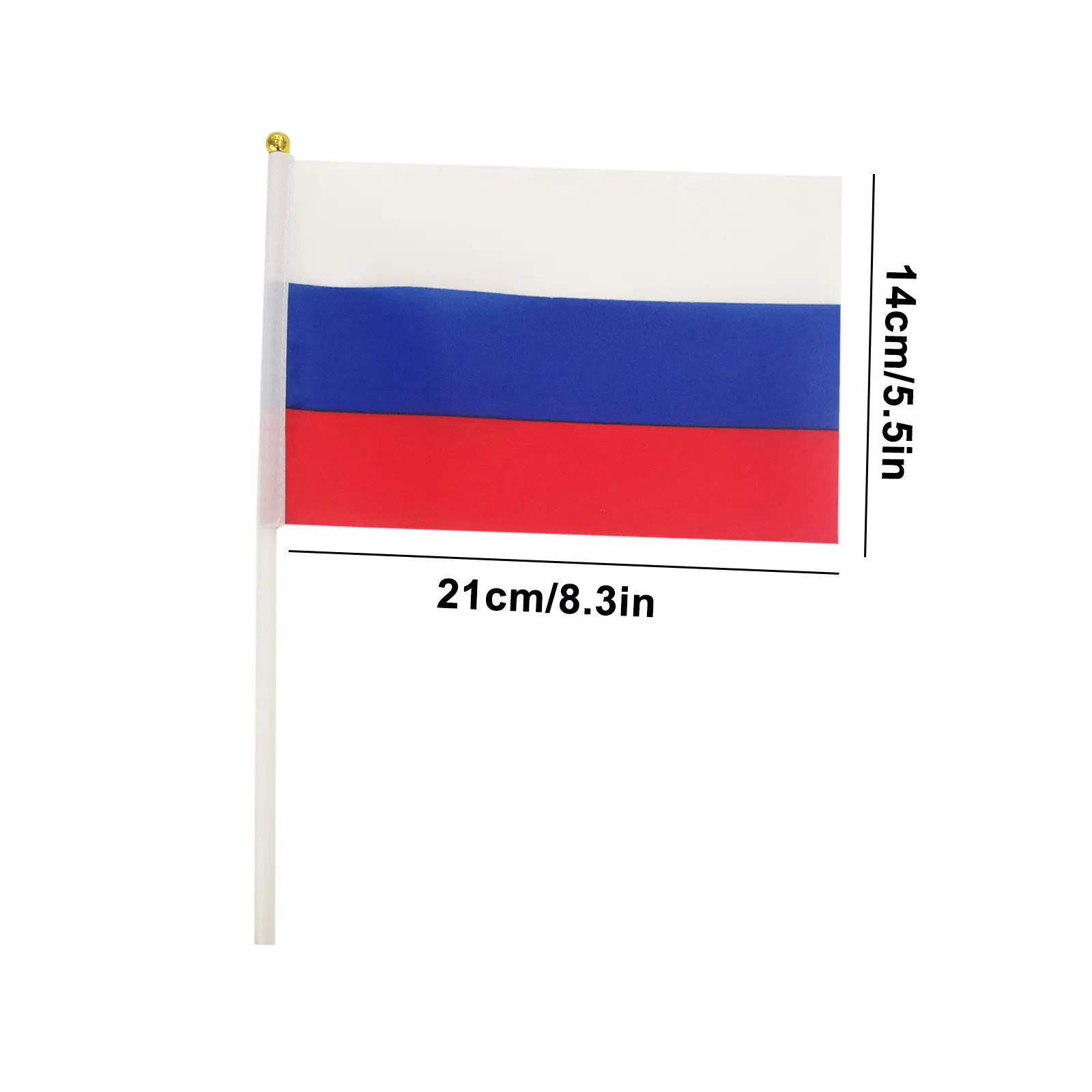 8 2X5 5 дюйма белый синий красный флаг Российской Федерации российский маленький