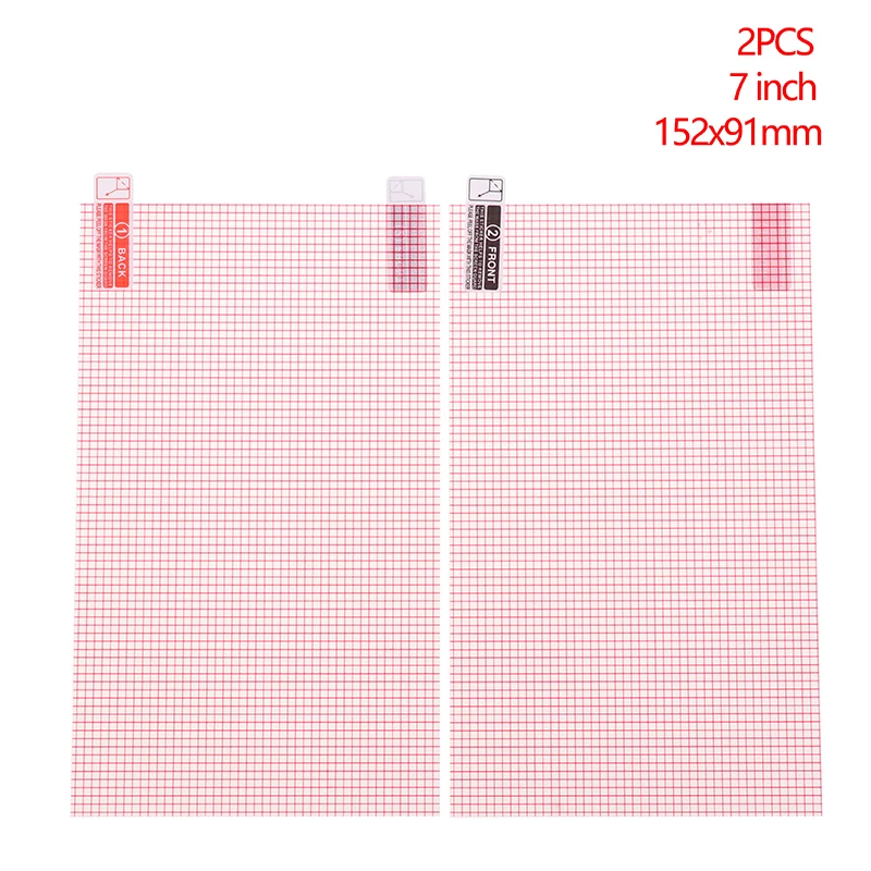2PS Universal Screen Protector 5/6/7/8/9/10/11/12 Inch Smart Phone Tablet GPS LCD/MP3 4 Protective Film