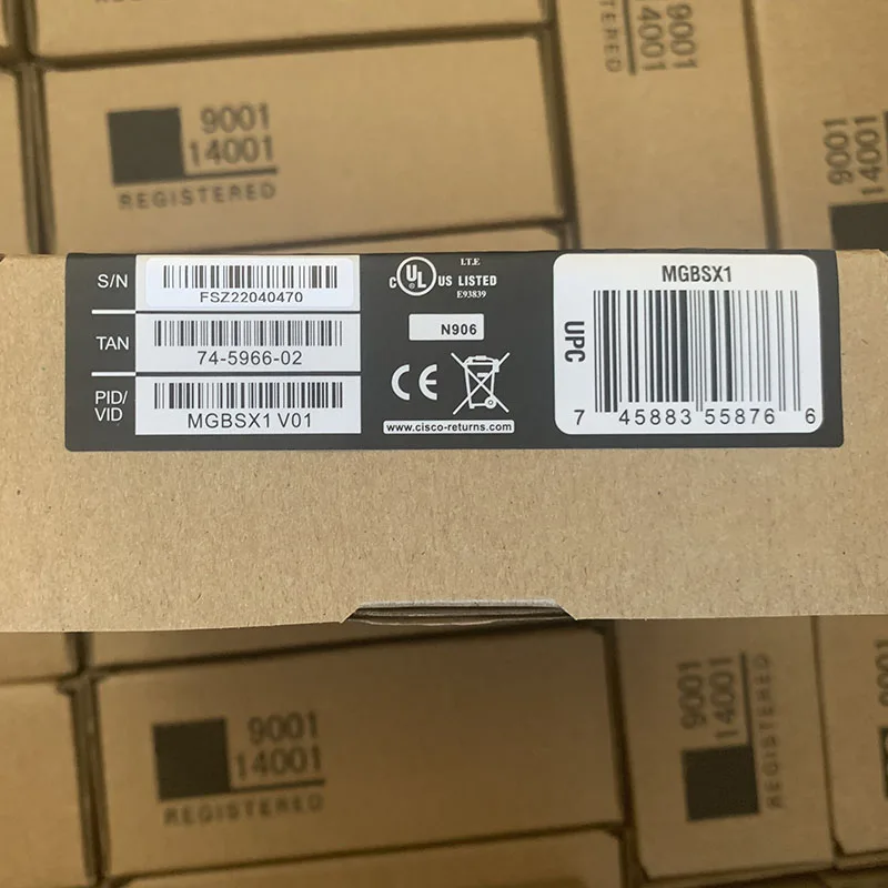 

100%New In box 1 year warranty MGBSX1 DDM SFP 850nm 0.5KM LC Need more angles photos, please contact me
