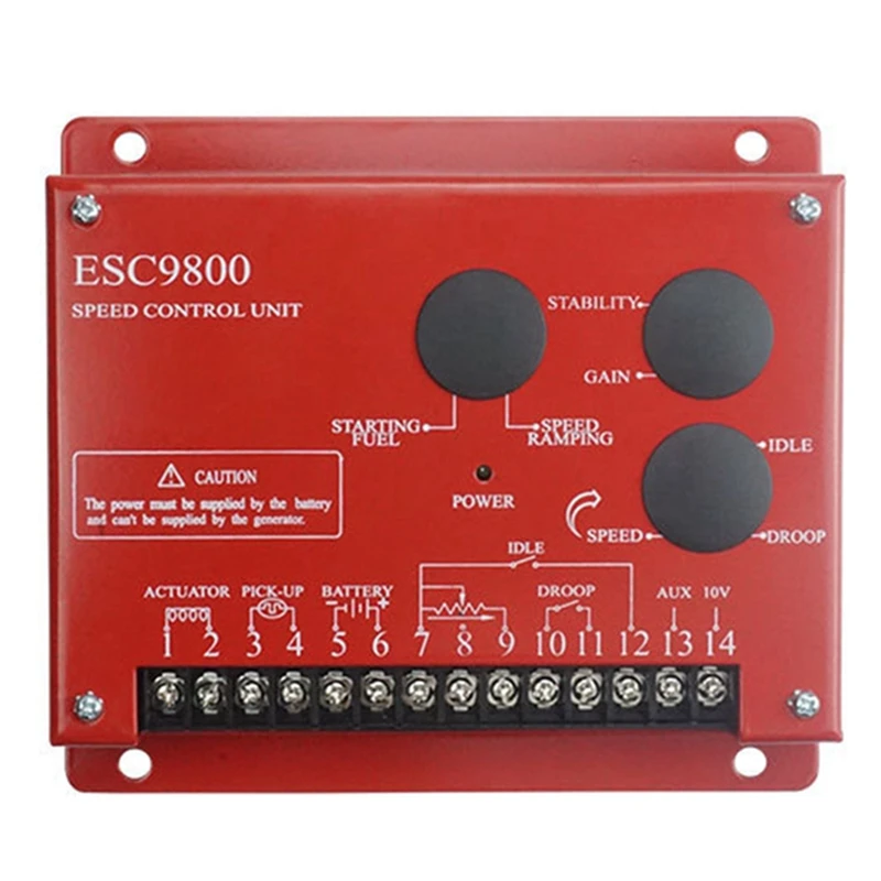 

Generator Accessories ESC9800 Speed Controller Generator Governor Than ESD5500E / ESD5570E