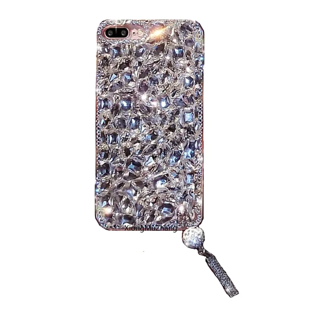 Подвеска с черными бриллиантами для OPPO Find X7 Ultra X6 X5 Pro X3 Neo Lite R9 R10 R11 R11S Plus R15