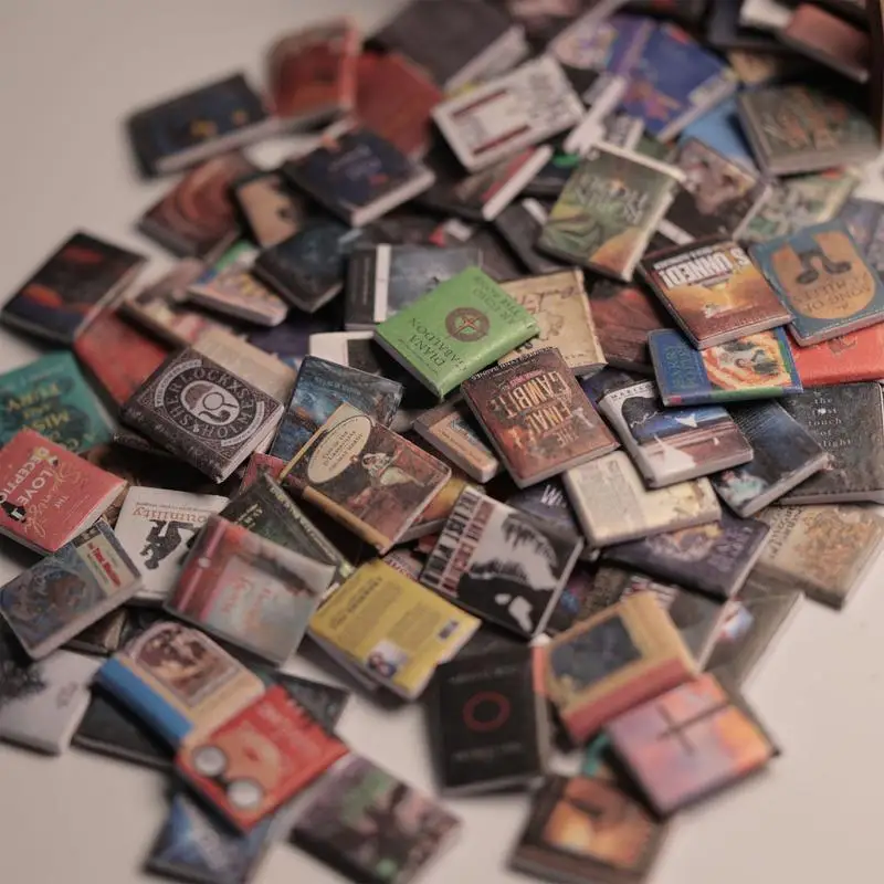 Миниатюрные книги искусственный материал коллекционные предметы для мини-домов