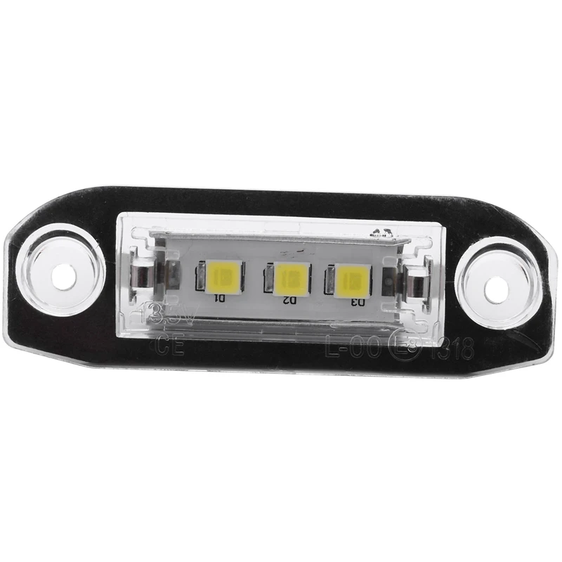 

6Pcs LED License Plate Light For Volvo S80 Xc90 S40 V60 Xc60 S60 C70 V50 Xc70 V70