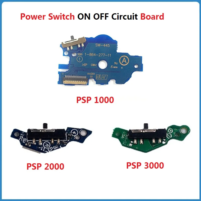 Для PSP1000 2000 3000 плата переключателя питания ВКЛ./ВЫКЛ. Печатная плата PSP3001 3004 переключатель слайдов аксессуары для игровой консоли