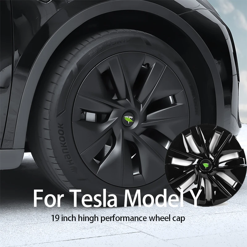 

4PCS For Tesla Model Y wheel cap original car replacement Hubcap 19-Inch Automobile Hubcap Wheel Cover modelY 2021 wheel cap kit