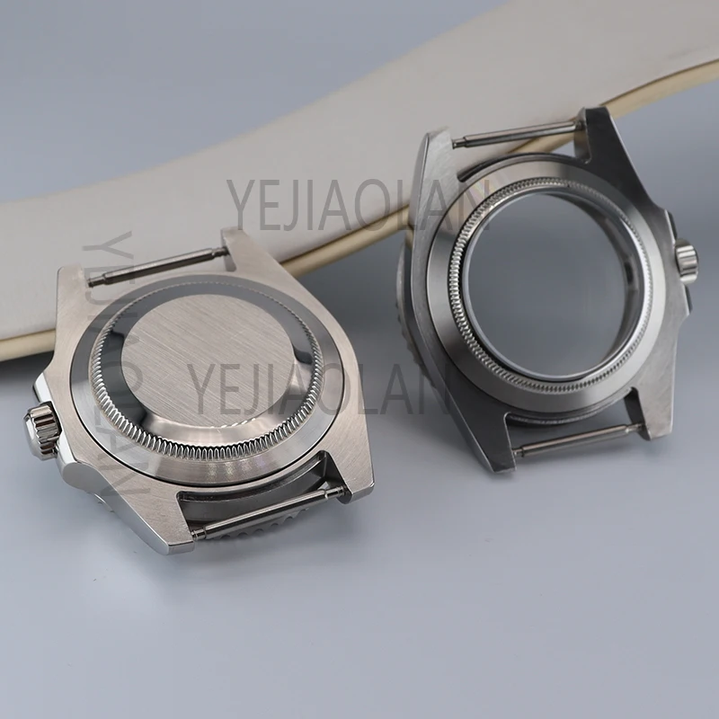 40mm Submariner Men's Watch Case Ceramic Bezel Stainless Steel Fit nh34 nh35 nh36 nh38 eta 2824 miyota 8215 Movement 28.5mm Dial